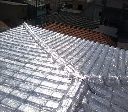 Instalação de Manta Aluminizada em Telhado em Lauzane Paulista
